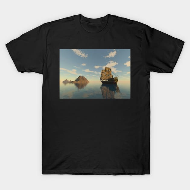 Treasure Island T-Shirt by Ryan Rad